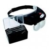 Headbands with magnifying glass and microscopes