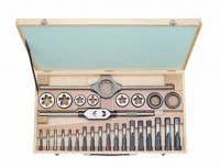 Set of taps and threaded eyes BSW 1/2 "- 1" HSS, W 2-II, CZTOOL