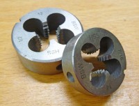 Round thread die W 3/4 HSS - DIN 223