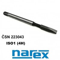 Machine tap M3,5 HSS ISO1 B with chip breaker, without lubrication groove, Narex