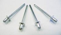 Tear rivet 2.4 x 6 mm with countersunk head - aluminum / steel(package 50pcs)