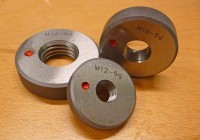 Thread gauge - ring M10x1,0 6g - scrap