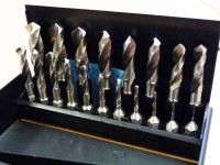 Set of 19 drill bits with hexagonal shank, VOLKEL