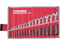 Set of flat-end wrenches 6-24mm (16pcs), Fortum