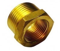 Reduction with internal thread 3/8 "G and external thread 1/2" G, short