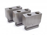 Soft split jaw SD 250/3 for self-centering universal chuck KUS, Metal tools