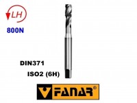 Machine tap M4 left HSSE ISO2(6H) DIN371 spiral (40°), FANAR