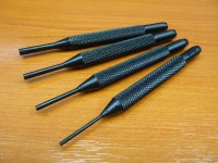 Pin punch set 1.6 - 4.0 mm x 100 mm