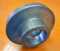 Flange for lathe MN80, dia. 80mm for universal chuck, semi-finished product