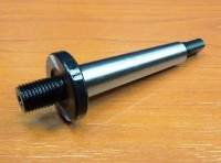 Mandrel for drill chuck with 3/8 inch 24 UNF thread, MK1 taper