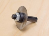 Mandrel 10mm for clamping a circular saw, shank 12mm