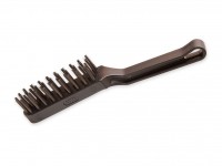 Four-row steel hand brush