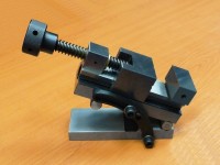 Precise tilting sine vice 50mm with nut and screw