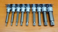 Set of extended plug heads SPLINE M4 - M16