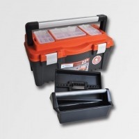 Tool case plastic 550x267x277mm ALU handle, FIREBIRD