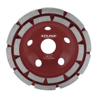 Abrasive diamond disc 115mm double row, XT-Line