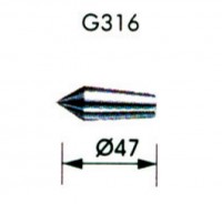 G316 attachment for replaceable VLC swivel tips