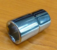 Socket head 10mm 1/2 - short Cr-V, PROTECO