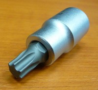 Plug-in head T25, 1/2 torx