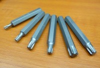 10mm TORX T50 bit, length 75mm