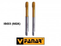 Forming tap M - HSSE-PM TiN ISO3(6GX) SR, DIN2174, ČSN 223052, FANAR