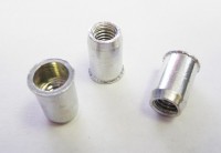 Rivet nut smooth ZH - aluminum 