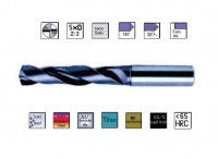 Carbide micro drill 5xD TiAlN 130 °, MICRON