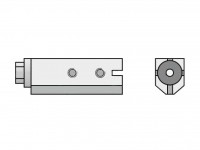 Clamping prismatic sleeve for slotting holders , type ADP