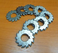 Module involute 20° HSS gear cutters set for spur wheels , ON 222510