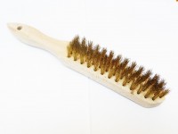 Hand brush - brass, KART