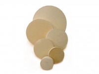 Polishing felt disc - with indicated center