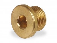 Air plug with external thread , Aircraft