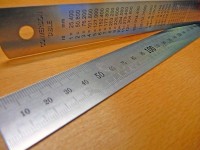 Stainless steel flat scale, FESTA