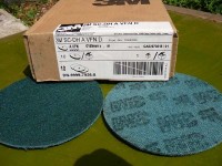 Grinding wheel 3M scotch brite with velcro, diameter 150mm