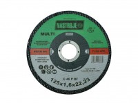 Cutting disc 125x1,6mm C46P for aluminum, plastics, tiles and wood