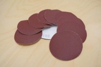 Abrasive cut 75mm with velcro K60(set 10pcs)