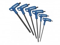 Set of 4-10mm Allen keys with handle, Tona Expert