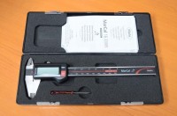 Digital caliper 150mm IP67 MarCal 16EWR with round depth gauge, Mahr