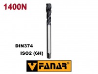 Machine tap M14x1.0 HSSE-PM TS 1400-HT TiAlSiN ISO2 DIN374 C spiral (15°) , FANAR