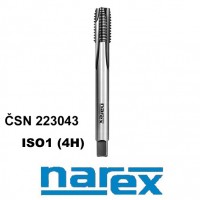 Machine tap M20x1,0 HSSE ISO1 A with chip breaker, Narex