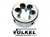 Round thread die W 3/16 HSS, VOLKEL