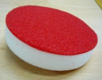 Foam polishing wheel with velcro 85mm