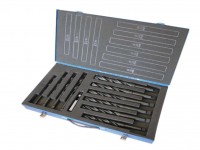 Set of metal drills 14-30mm with shank MK2, MK3, RATIOLINE