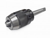 Keyless drill chuck with morse taper