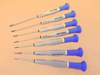 Set of 7 professional MINI flat screwdrivers WITTRON, WITTE