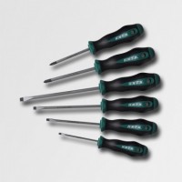 Screwdriver set - flat and cross, HONITON