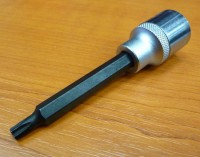 Plug-in head T20 extended 1/2 torx, HONITON