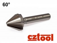 Countersink 60 ° 3-fl. HSS/E DIN334C , CZTOOL