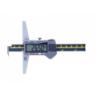 Digital depth gauge DIN862 with screwed nose, KMITEX