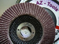 Flap disc 150mm, grain size Z100